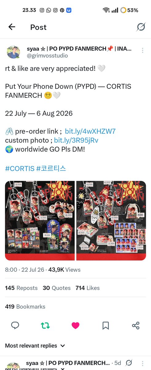 keyla3735's tweet photo. @grimvosstudio Hiii kakkk done all rulesss, semoga ini jadi salah satu keberuntungankuuu🫶😭 interested sama tin case nyaa lucu estetik bisa dibawa kemana aja cocok sama aku yang suka bawa benda benda kecilll https://t.co/uEkE2U0vEO