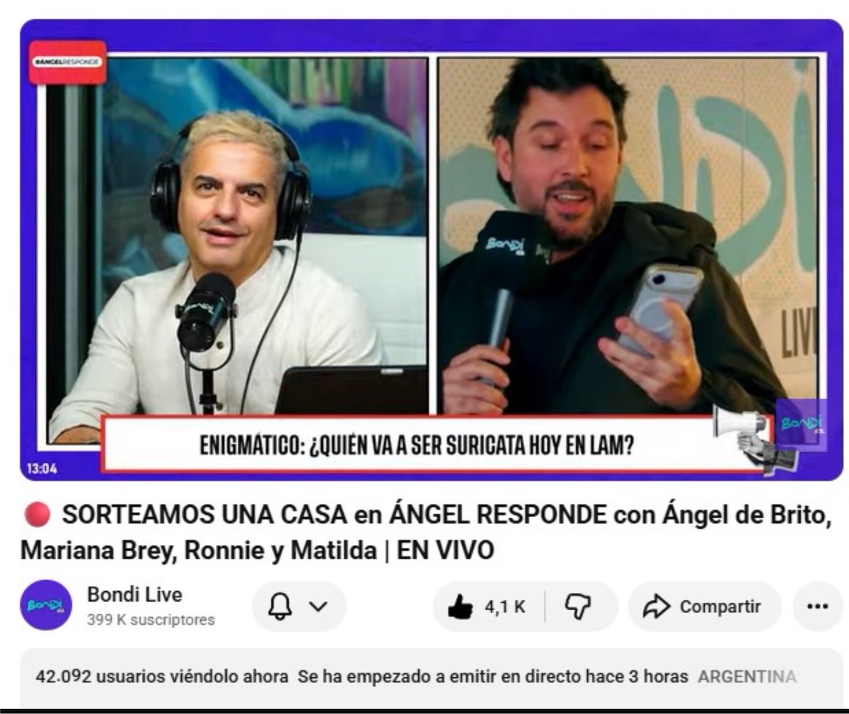 AngeldebritoOk's tweet photo. 42k #angelresponde @bondi_liveok https://t.co/DVMETBx97G