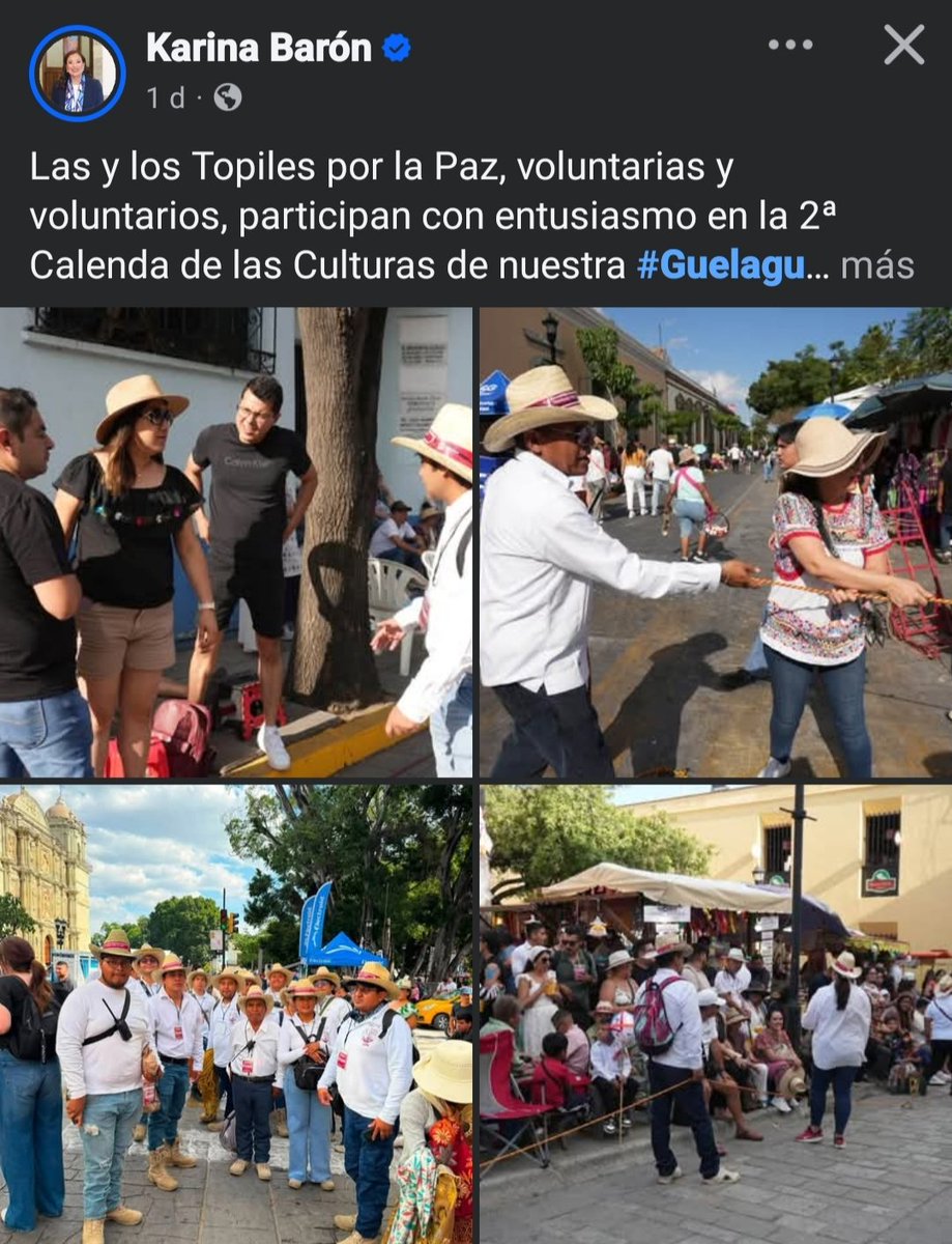 n_caballer0's tweet photo. @KarinaBarono aquí no hay "voluntarios" es negocio en sombreros, guayaberas que nunca llegan y lonch que es una burla para los obligados a asistir, si fuera voluntario para que exigir firmar lista de asistencia #Oaxaca #Guelaguetza2026 @jesusromerooax @salomonj @SESESP_GobOax https://t.co/OOMxzyvze6