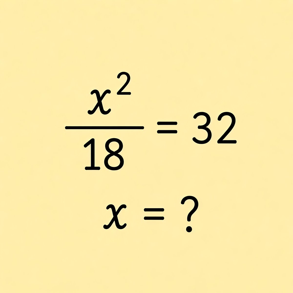 wynneflh's tweet photo. Looks simple… until the algebra bites back. 

What’s the real value of x? https://t.co/q0ngsJdUZj