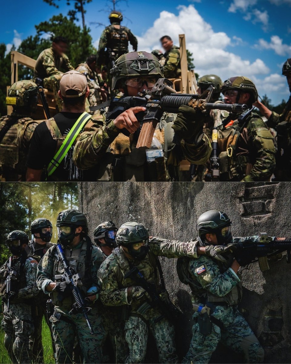 DefensaEc's tweet photo. 🚨¡MILITARES DE EE. UU. ENTRENAN AL BLOQUE DE SEGURIDAD PARA COMBATIR EL NARCOTERRORISMO!

➡️ Las @FFAAECUADOR continúan elevando sus capacidades con entrenamientos militares conjuntos junto a #EstadosUnidos, fortaleciendo su preparación para enfrentar al narcoterrorismo y al crimen organizado transnacional.

📌 Esta cooperación estratégica refuerza la interoperabilidad, la capacidad operativa y la coordinación regional dentro de la Coalición Antinarcoterrorista de América, para responder con mayor eficacia a las amenazas que afectan al hemisferio occidental.

Cada entrenamiento conjunto fortalece una sola misión: que el crimen organizado encuentre una fuerza cada vez más preparada, coordinada y capaz de enfrentarlo.👊