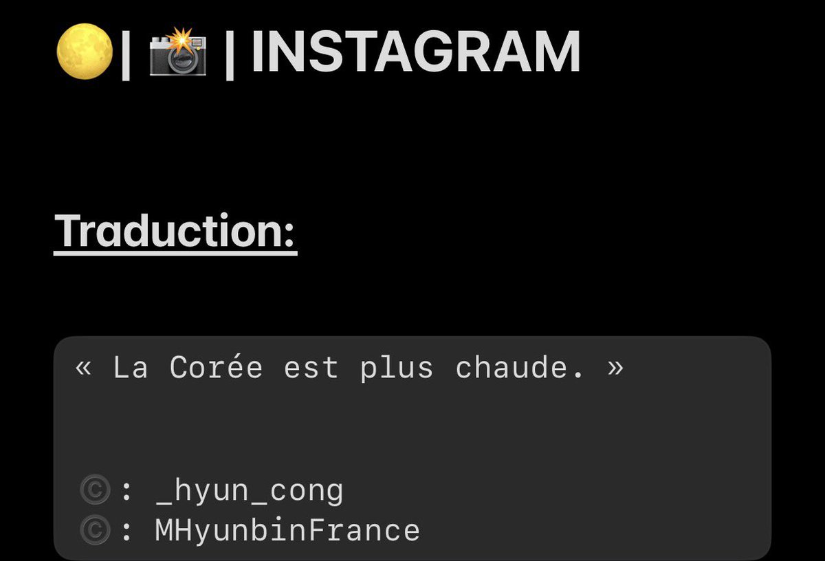 MHyunbinFrance's tweet photo. 🌕| 📸 | INSTAGRAM

Traduction et photos du post de notre Hyunbin sur Instagram.🩵

©️: https://t.co/f88g4E0U7B

#MoonHyunbin #HYUNBIN #문현빈 #싸이퍼 #CIIPHER #CPR #Pengbin🐧 #FANTASYBOYS #Y26 https://t.co/XIabCMBHzG