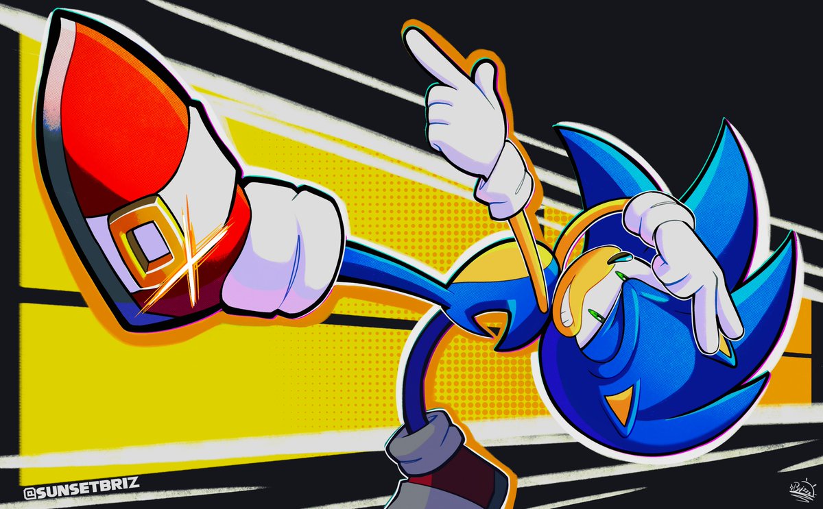 SunsetBriz's tweet photo. ...Sonic has style. https://t.co/QoAoNgzRmQ