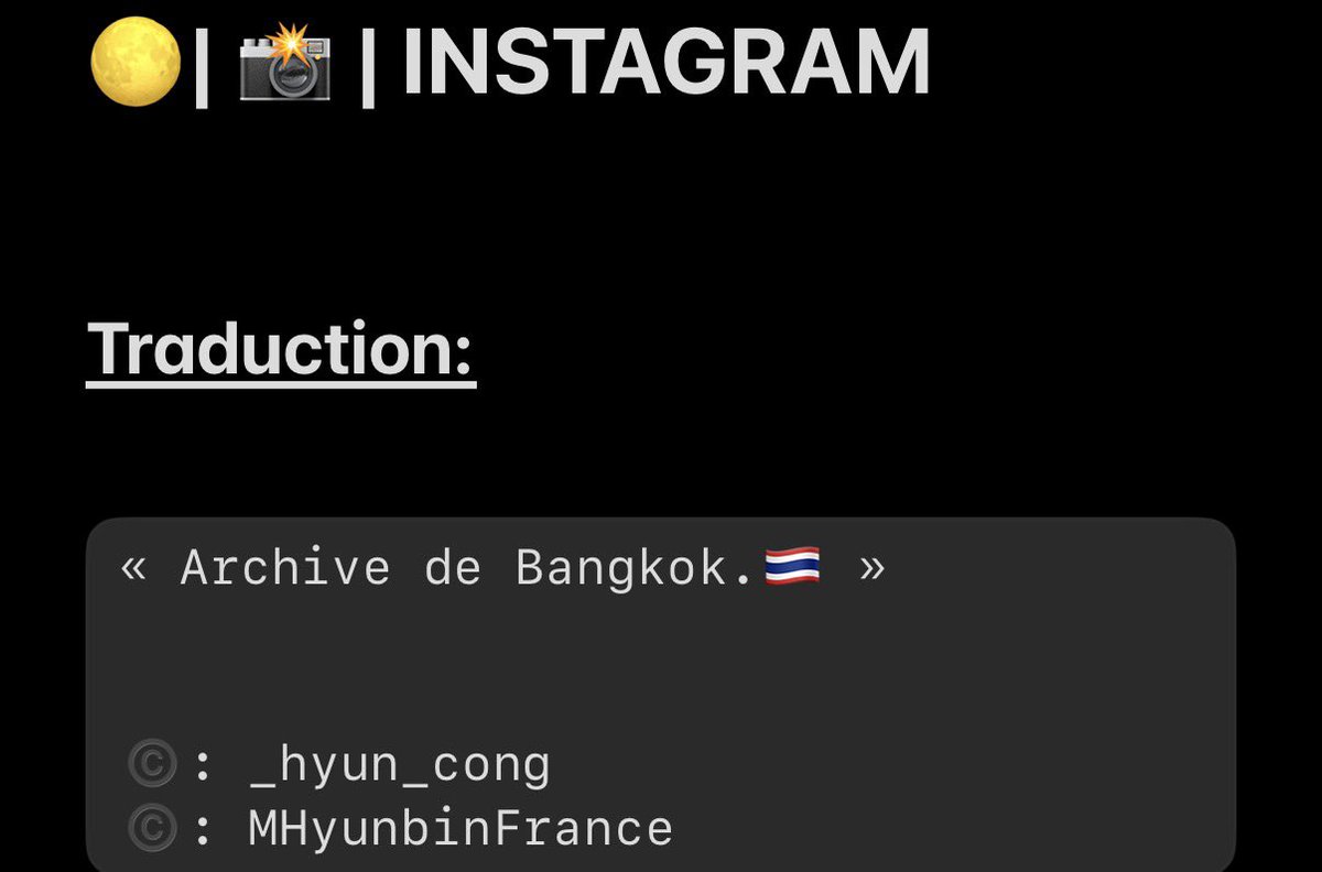 MHyunbinFrance's tweet photo. 🌕| 📸 | INSTAGRAM

Traduction et vidéo / photos du post de notre Hyunbin sur Instagram.🩵

©️: https://t.co/OByNPUle6m

#MoonHyunbin #HYUNBIN #문현빈 #싸이퍼 #CIIPHER #CPR #Pengbin🐧 #FANTASYBOYS #Y26 https://t.co/IP256m2XY1