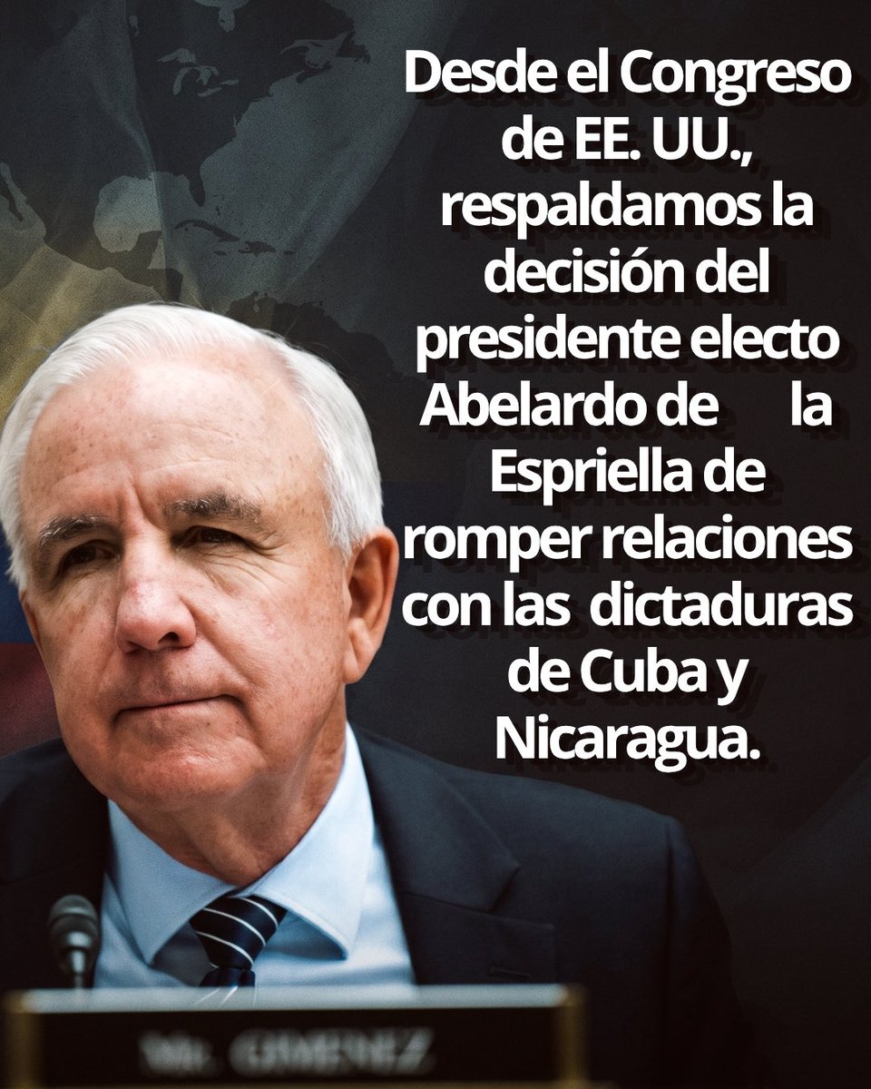 RepCarlos's tweet photo. Cero tolerancia a la dictadura🇺🇸 https://t.co/T7ibp8w68c