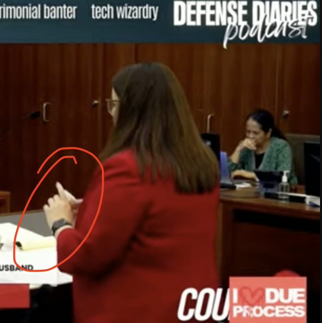 itskikidanger's tweet photo. No wedding ring on the prosecutor in Lindsay Clancy trial.
Ofc she’s an unmarried, childless, miserable bitch. https://t.co/R20iUpDzj1