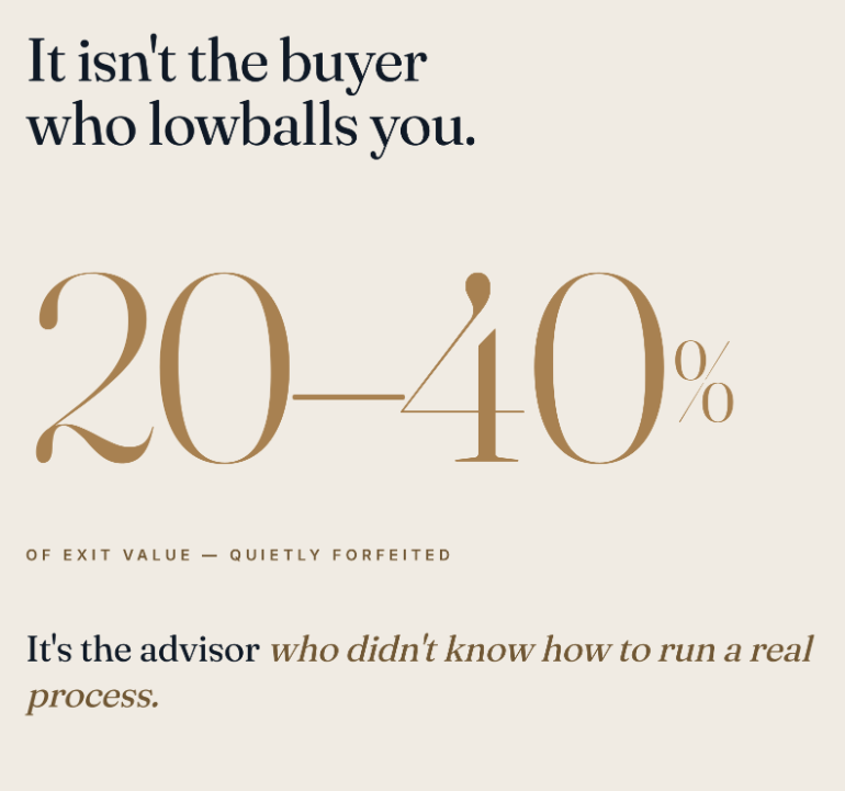 Morgan Tate | M&A Advisor tweet media