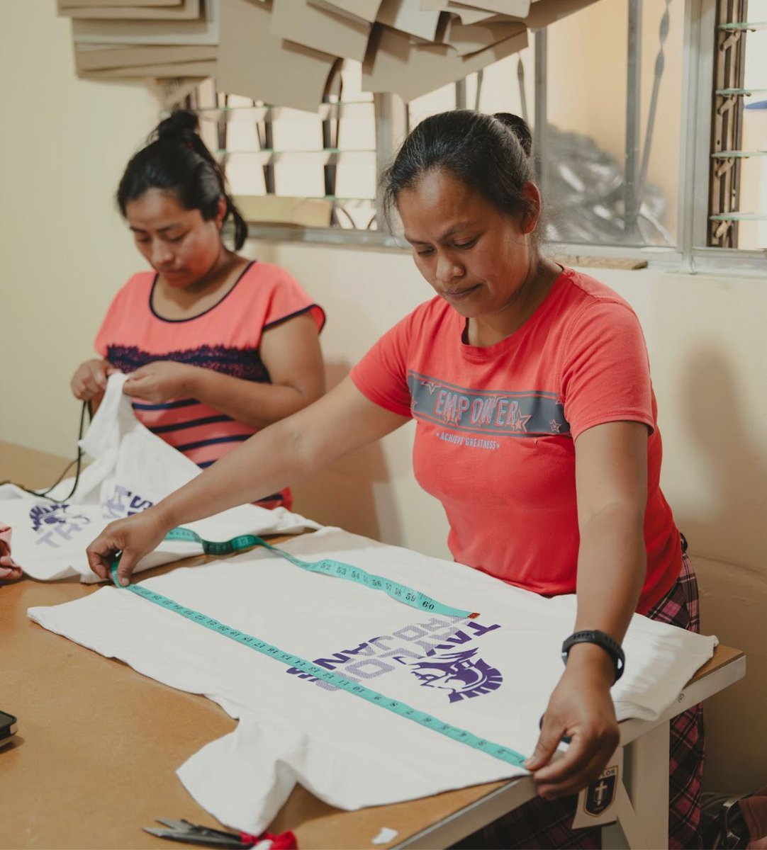 worldorphans's tweet photo. This year, Taylor University sourced custom apparel directly from a World Orphans artisan co-op in Guatemala. This program empowers vulnerable women by providing dignified, living-wage jobs that help them escape poverty and care for their families. But it’s not just about employment—it's about strengthening families and anchoring them in a local church community that walks with them for the long haul. 

@tayloru