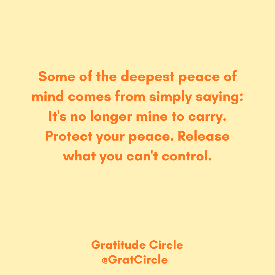GratCircle's tweet photo. 💪Motivational Monday💪
There is a quiet freedom in letting go.

What is one thing you're ready to let go of today?
#MotivationalMonday #LettingGo #GratitudeCircle #Peace https://t.co/BweEMqpzGk
