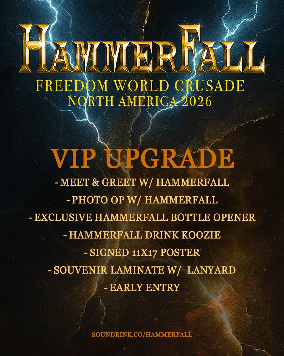 HammerFall tweet picture