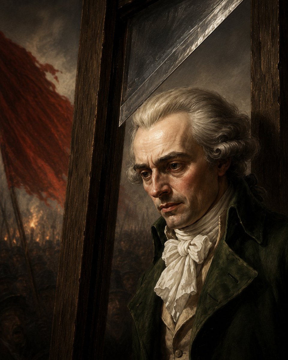 Marcelo_L3's tweet photo. Hoje é o aniversário da morte de Robespierre, resolvi investigar e trazer insights sobre liderança usando os fundamentos da teoria dos jogos.

> Há 232 anos, em 27 de julho de 1794, Robespierre foi derrubado e preso.

> No dia seguinte, morreu na guilhotina -- o instrumento usado pelo próprio governo revolucionário contra tantos condenados.

A ironia é conhecida.

> Por que aliados e rivais de facções diferentes decidiram se unir para eliminá-lo?

> Cinco anos antes, a Revolução Francesa havia começado combatendo os privilégios da monarquia e da aristocracia.

> Durante o Terror, porém, a suspeita se tornou uma ferramenta de governo.

--> Robespierre tornou-se uma das figuras mais poderosas do período e uma das mais associadas à repressão dos chamados "inimigos da Revolução".

Na véspera de sua prisão, denunciou uma nova conspiração dentro do governo.

> Mas não deixou claro quem eram todos os traidores.

Cada deputado precisou considerar a mesma possibilidade:

- "Ele está falando de mim?"

Ao deixar a ameaça sem nomes, Robespierre mudou o cálculo de todos naquela sala.

> Facções que desconfiavam umas das outras passaram a compartilhar o mesmo incentivo: agir antes que fossem as próximas.

--> Em teoria dos jogos, cooperação não exige necessariamente confiança.

--> Às vezes, basta que esperar sozinho pareça mais perigoso do que agir em conjunto.

O mesmo cálculo aparece nas empresas.

> Quando discordar se torna perigoso, as pessoas param de corrigir o líder e começam a se coordenar longe dele.

> O líder interpreta isso como deslealdade, sem perceber quanto daquele comportamento foi produzido pelos incentivos que criou.

Robespierre denunciou uma conspiração.

> Seu discurso não criou sozinho a coalizão que o derrubou.

Mas ajudou a tornar racional que ela se formasse.