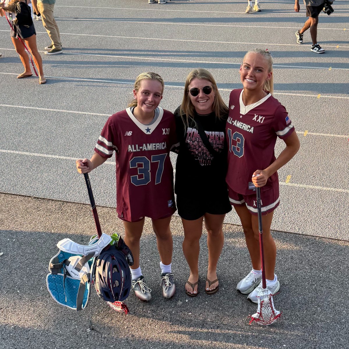 StanfordWLax's tweet photo. The future remains Cardinal!😤

Congratulating Olivia and Ruby for their efforts at the New Balance All-America Senior Game this past weekend! We cannot wait to get them on The Farm this fall!

#GoStanford x #Together https://t.co/UOAJOxHuDX