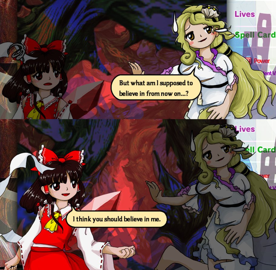 mellow_gigginox's tweet photo. Reimu adopting another daughter 🥺 (how many does she have at this point) https://t.co/KVGFOWXm0x