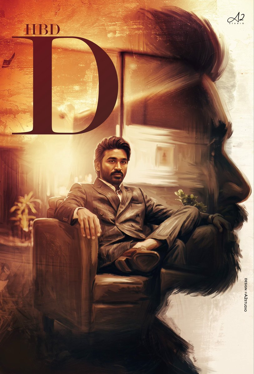 a2studoffl's tweet photo. The BEST Actor - Singer - Lyricist - Director - Writer - Producer 🔥
6 National Awards - 9 FilmFare Awards - Few Industry Hits - Many Blockbusters &amp; Super Hits 🏆
Kollywood - Tollywood - Bollywood - Hollywood, One NAME @dhanushkraja 😎
#HappyBirthdayDhanush https://t.co/yTkNwkoYGB