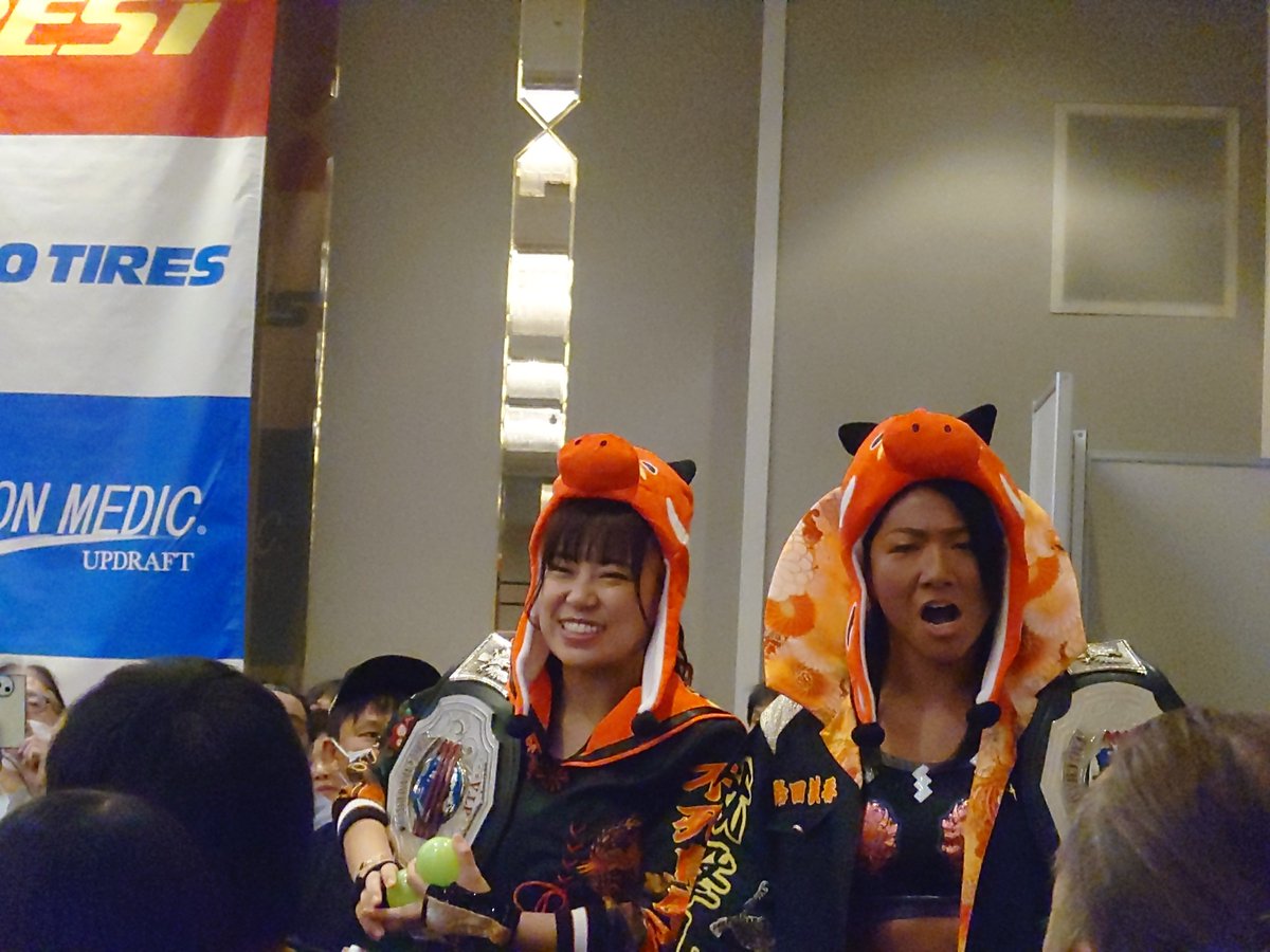 a_gato302's tweet photo. 2026.7.26　仙女会津若松大会
ベコエナ
『可愛いだろ！』と通り過ぎた岩田さんｗ

#SENJO
#岩田美香
#高瀬みゆき https://t.co/Jx0eZWxwri