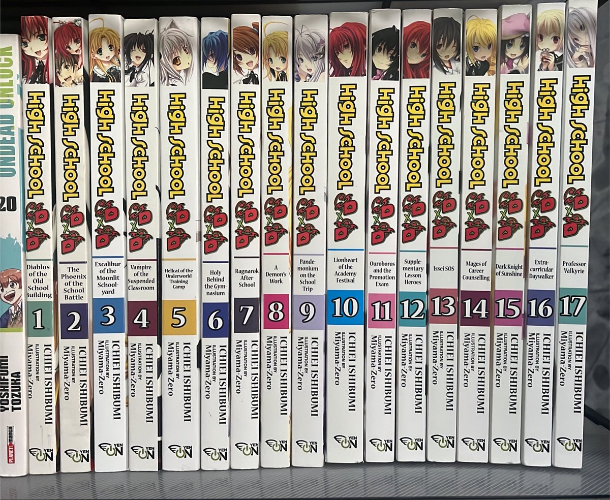 WelshDragon9971's tweet photo. And now we wait for the next volumes to be printed. #DxD #HighSchoolDxD https://t.co/qv5jzOZahT