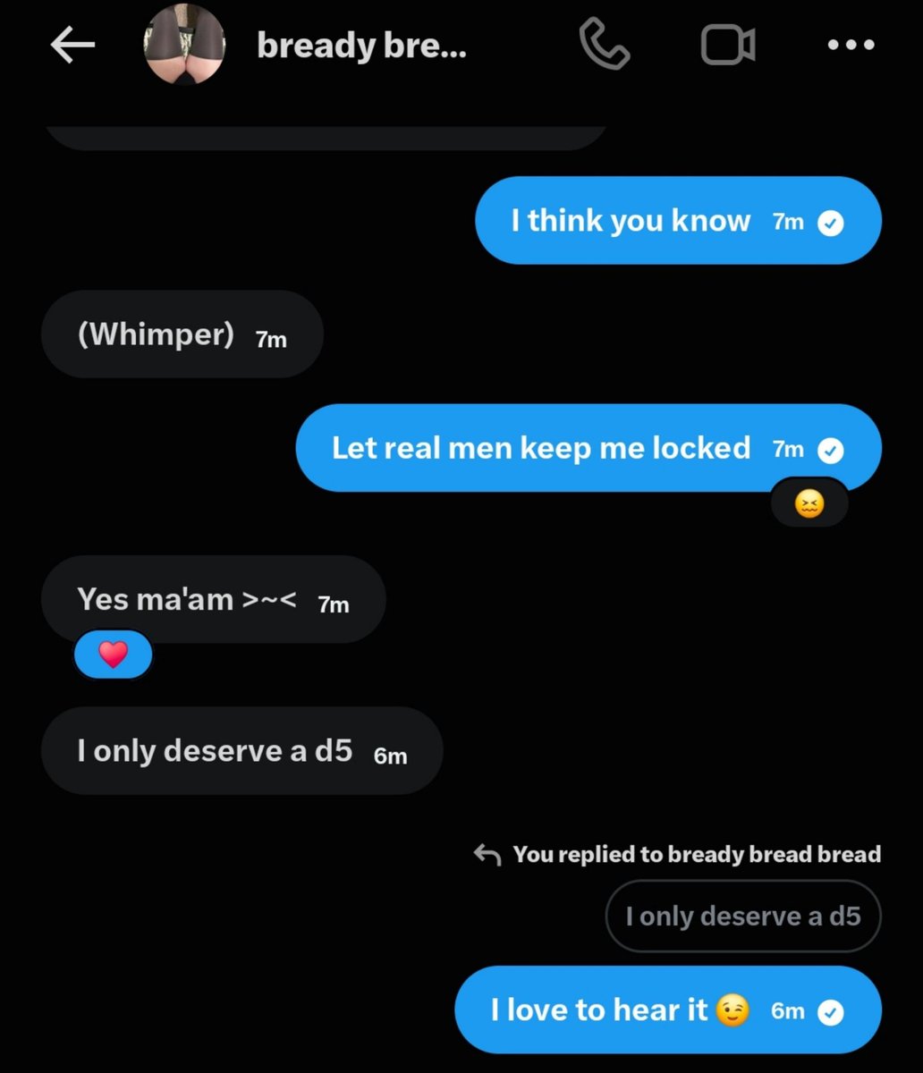 SissyLibrarian9's tweet photo. @ew12010 She believed she deserved the same treatment a real man gets haha🤣
@ew12010 know your place 🔒
#sissy #chastity #flatchastity #permalocked #longtermchastity #humiliation #degradation #whiteboysex #bnwo 
📱 https://t.co/rM9vCEHJAL
