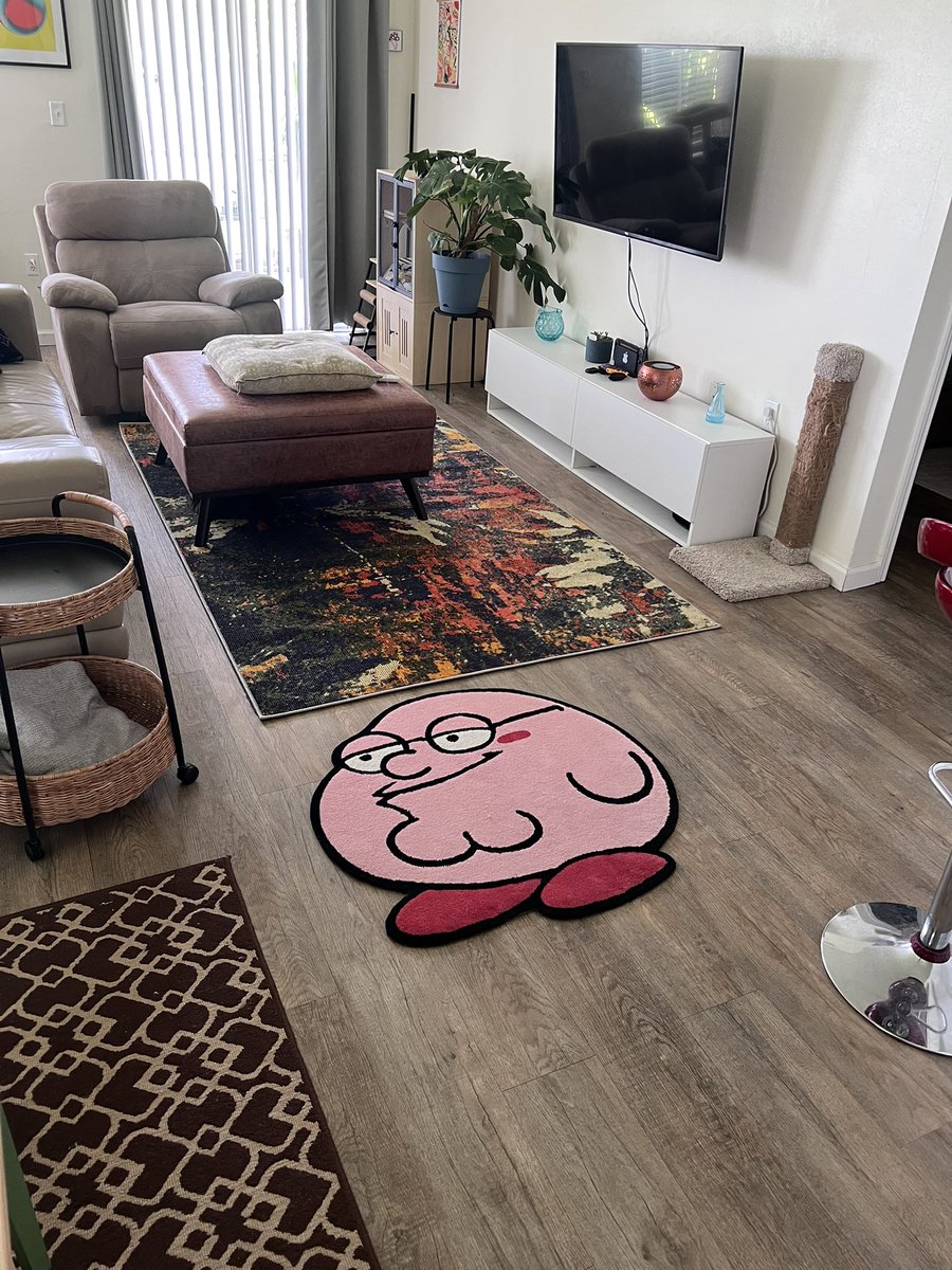 custxmstudios's tweet photo. Kirby Griffin Toy and Rug 😭

Peter Griffin x Kirby https://t.co/5ZMCtcOmwS