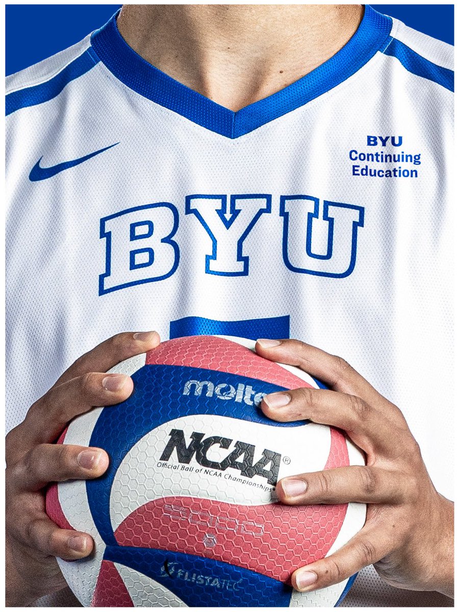 BYUCougars's tweet photo. BYU Athletics has announced a multi-year agreement with BYU Continuing Education, making it the official jersey patch sponsor for BYU Athletics' Olympic sports programs. https://t.co/UOGyDfHvOP