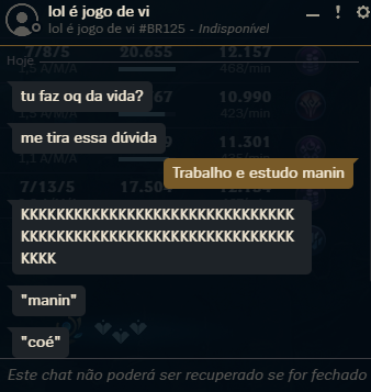 ImFuKu's tweet photo. Acho MUITO engraçado o cara te adicionar pra vir falar bosta https://t.co/R8z2hPZwy3