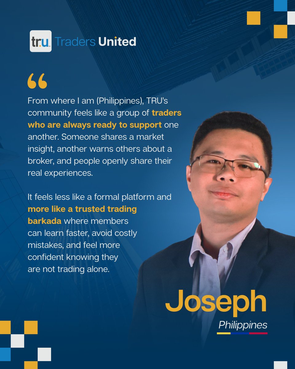 YOUareTRU's tweet photo. One community, three countries. Meet TRU members from South Africa, the Philippines, and Indonesia, and what the community looks like through their eyes.  
#TradersUnited #YouareTRU #OneCommunity #forex https://t.co/cUpOgF7J3Q
