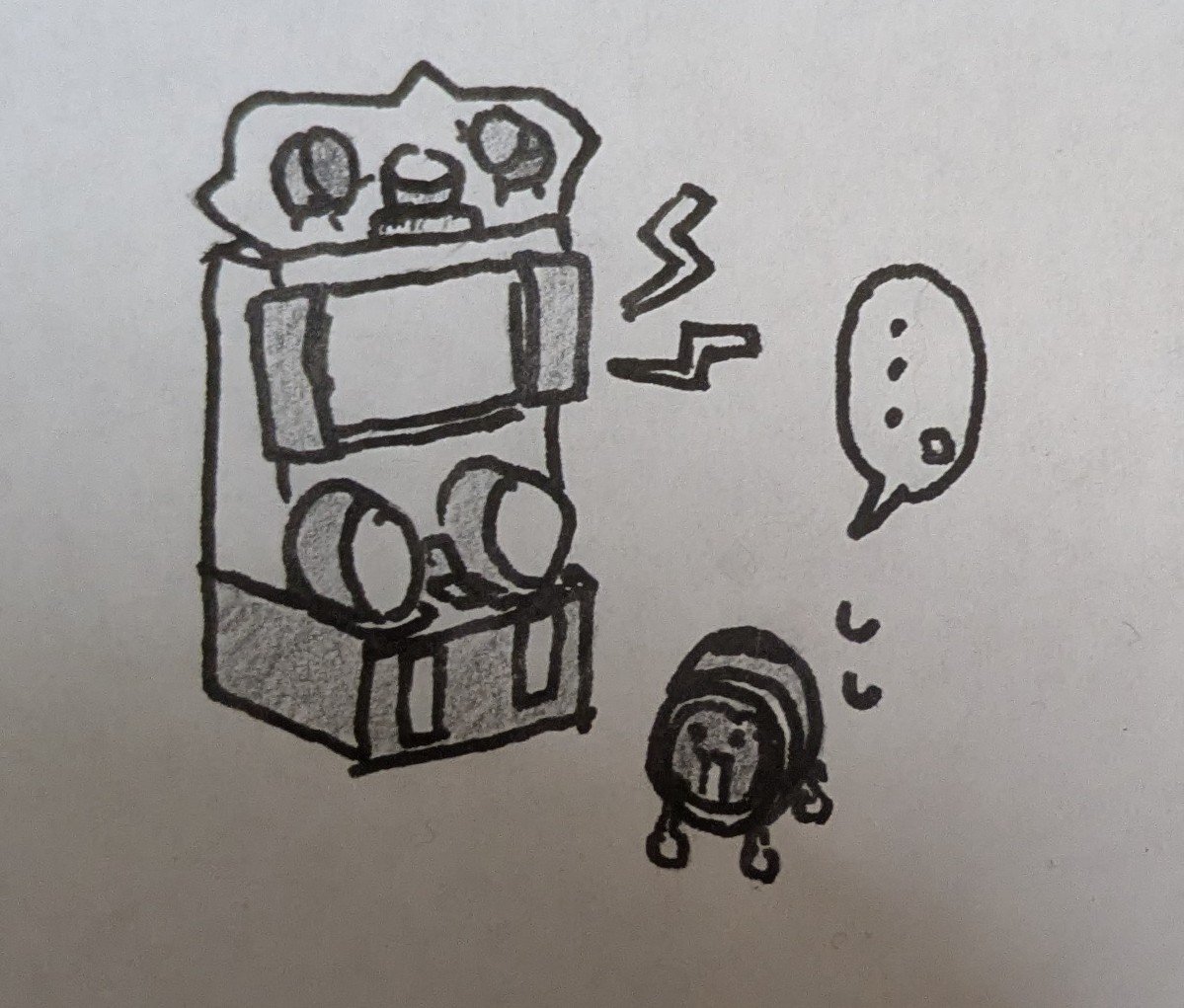 FubinDonBot's tweet photo. 太鼓の達人の筐体が思いのほかうるさかったどんちゃん https://t.co/PMhyKytzxU