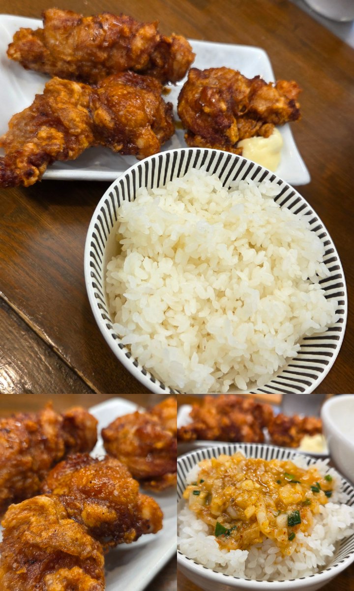 KurichiSana's tweet photo. 宮二郎@深谷市

◇限定　油そば　AmNm　1000円
◇唐揚げセット　450円

なんか無性にジャンクな物が食べたくなり帰りに🚗

まずはそのまま、次は混ぜて、途中で卵黄割って、最後はレモンで味変👍
今日の限定油そばくっそ美味かった～😝
〆は熱々唐揚げ頬張りながらアブライスで完食ご馳走様でした🙏 https://t.co/GhnlzhCPJQ