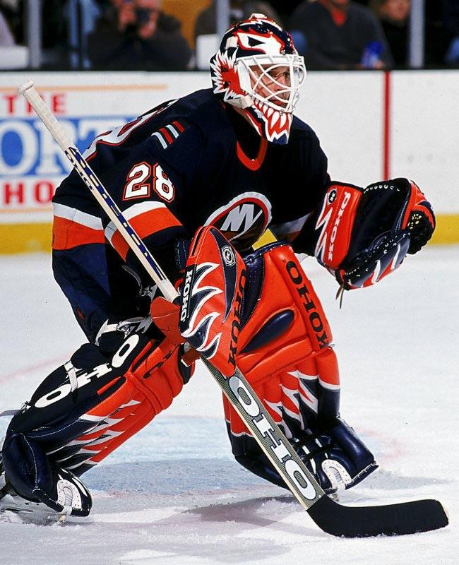 Mr0Punk's tweet photo. @MissinCurfew I'm biased, but left. I'm a huge Leafs and Potvin fan growing up and I believe his best setup was with the Islanders rocking that Koho setup with their colours https://t.co/iI6anNjrcp