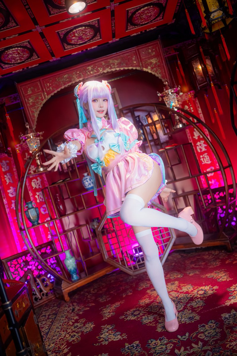 Ely_eee's tweet photo. プリマス💜🩷🩵

#アズレン https://t.co/oT2VeCxS3x