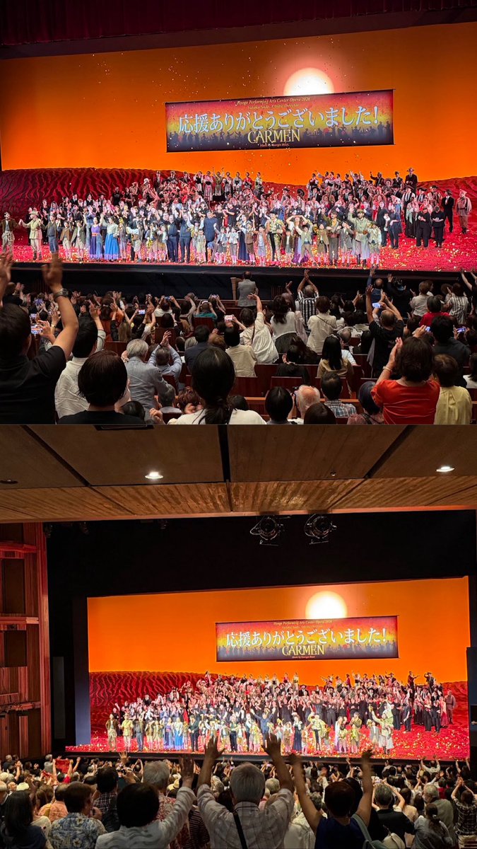 YurieTakano's tweet photo. 兵庫県立芸術文化センター
佐渡裕芸術監督プロデュースオペラ2026
歌劇『カルメン』

全8公演、終演いたしました✨

ご来場くださった皆さま、ご関係者の皆さま、本当にありがとうございました。心より御礼申し上げます。

世界中で活躍されている芸術家の皆さまとご一緒し、作品や役への向き合い方、そして舞台に立つことの責任と喜びを、深く学ばせていただきました。

カルメンという人物像と向き合いながら、さまざまな挑戦を重ね、稽古から本番まで多くの気づきを得ました。

この素晴らしいカンパニーの一員として舞台に立てたこと、そしてかけがえのない出会いに恵まれたことを、心から幸せに思います。

この経験を胸に、これからも一つひとつの舞台と真摯に向き合ってまいります。

本当にありがとうございました❣️
