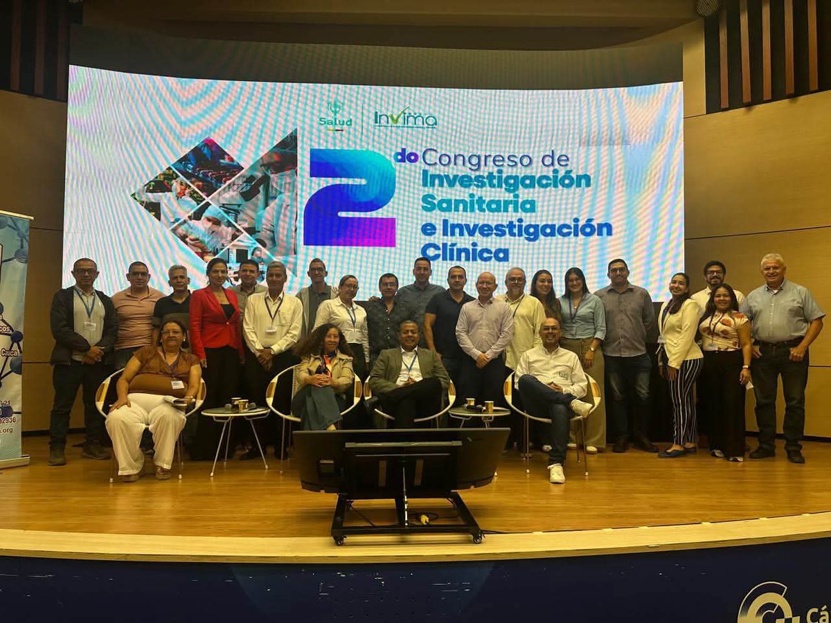 asofarmacovig's tweet photo. 💊🔬 Desde la Asociación Colombiana de Farmacovigilancia destacamos la participación de nuestro presidente, Christian Camilo Cuello Meza, en el conversatorio regional organizado por INVIMA y CNQFC, sobre investigación sanitaria y clínica. 🇨🇴💙
#Farmacovigilancia #INVIMA #ACFV https://t.co/GBCsWY3FV1