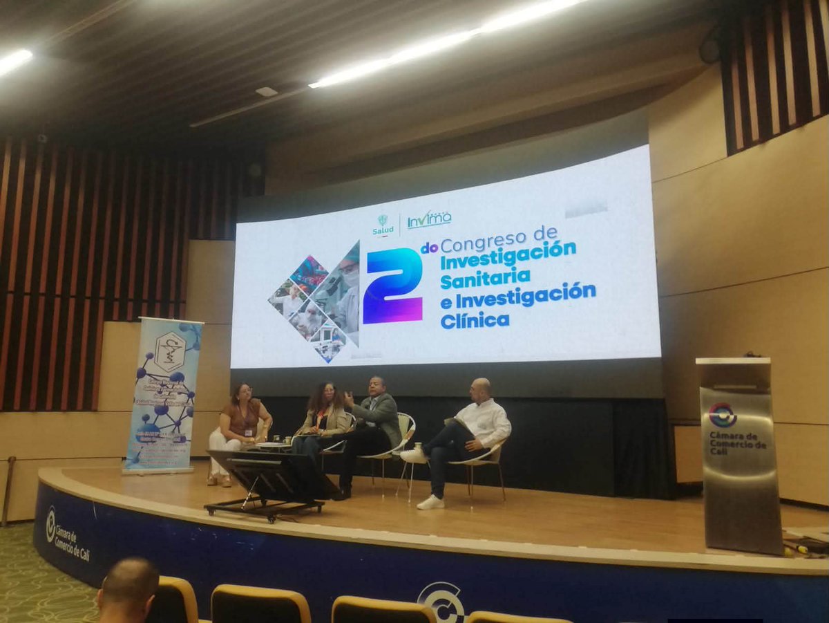 asofarmacovig's tweet photo. 💊🔬 Desde la Asociación Colombiana de Farmacovigilancia destacamos la participación de nuestro presidente, Christian Camilo Cuello Meza, en el conversatorio regional organizado por INVIMA y CNQFC, sobre investigación sanitaria y clínica. 🇨🇴💙
#Farmacovigilancia #INVIMA #ACFV https://t.co/GBCsWY3FV1