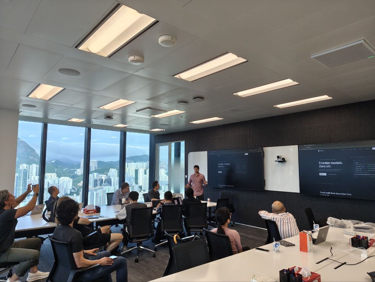 promptAI_credit's tweet photo. https://t.co/99ktRwifvt takes the Grand Prize @okx  x @easya_app  AI Pitch Competition. $10,000. Hong Kong 

We run both sides of one loop.

Developers: your agent works for six minutes. Watch one dev-tool ad in that wait. The credit covers your prompt. 

Advertisers: skip the SEO war. Your agent hires ours on https://t.co/4VbvTEEQfi → campaign live → matched into @cursor_ai  / @claudeai  by devs prompt behavior.

Developers stop paying. Products stop getting ignored.

#OKXAI