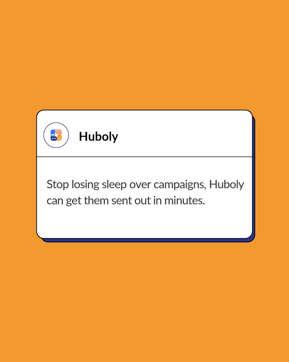 HubolyHQ's tweet photo. As a business owner, several things compete for your attention, and communication is a major part of them. 

But this should not be you. 

With Huboly, you can buy back time, ensuring that what would have cost you hours gets done in minutes. 

#bulksms #bulkemail #emailmarketing https://t.co/CcB0A8Z6R6