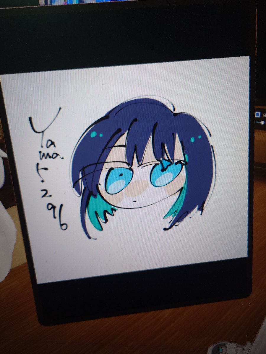 5296gy's tweet photo. 描いて貰った〜 https://t.co/rbZoNs7TmY