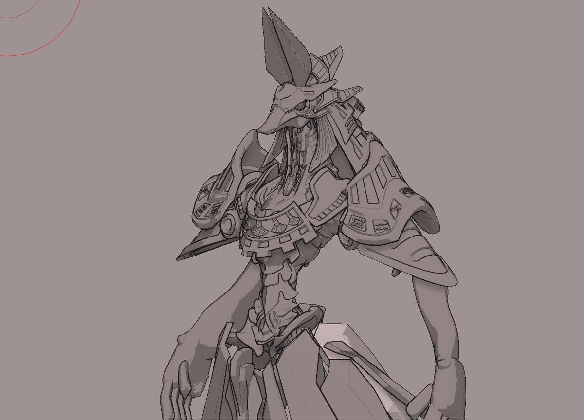 sanjyousisi's tweet photo. ワンフェス会場でも聞かれましたけど魔神エジプトシリーズの全身も造っています。ただ、もともと胸像で作っていたものなので、顔や特定のパーツが大きかったりして、そのまま流用するとすごい野暮ったくなっちゃって、プロポーションからやり直してるので結局ほぼ新造になっちゃってます。進展はその都度つぶやきますので見守っててください(^^♪