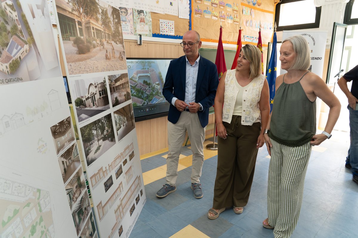 AytoCartagenaES's tweet photo. 🏫La Casa del Niño de #Cartagena se recupera como colegio, edificio histórico y abrirá nuevos espacios culturales.

✅Supone la solución definitiva para un conjunto que llevaba décadas reclamando una intervención completa.

📆Plazo de ejecución: 30 meses.

ℹ️https://t.co/RU8qM93dpZ