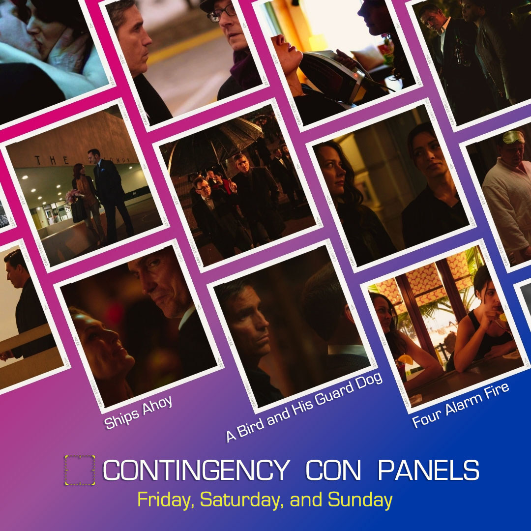ContingencyCon's tweet photo. The Contingency Con shipping panels you were waiting for!
Friday, Saturday and Sunday

Contingency Con: A Person of Interest Virtual Fan Convention
Register today at https://t.co/1Q8kfI10EQ https://t.co/YYHFwvqRiF