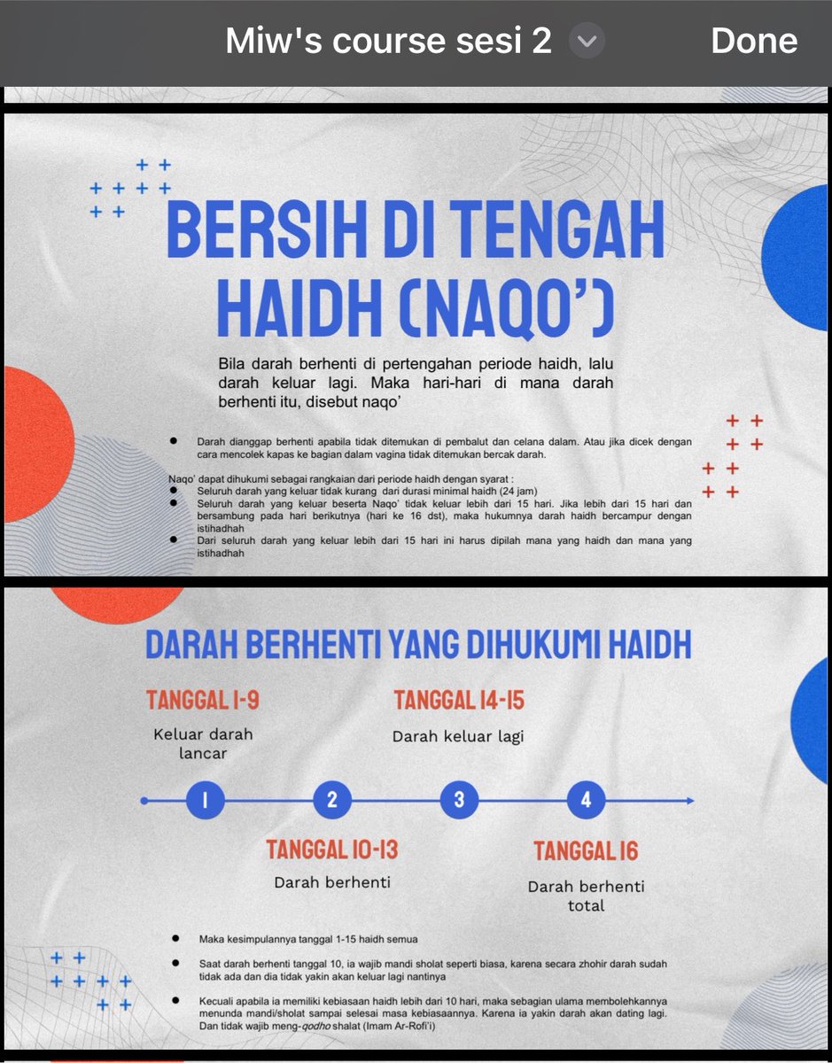 lilaccountz's tweet photo. tidak sabar akan membahas fiqh bab haidh ini :3

walau njelimet, tapi seru 😂💪 bener bener sekompleks ituuuu.

para ulama hebat bgt ya bisa bedah fiqh haidh segininya padahal mereka ga ngalamin haidh. dipelajari demi anak istri dan kaum muslimah lainnya🥲semoga Allah merahmati para ulama.