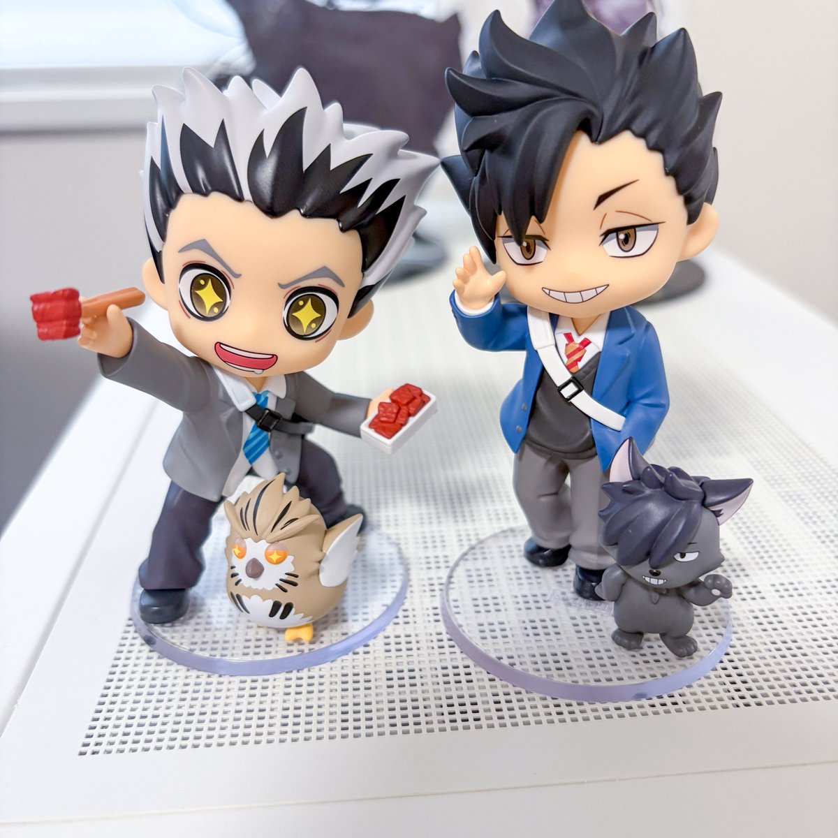 manachichichi's tweet photo. ポップマートのハイキュー2個買ったら推しが出た！！🦉🐈‍⬛🏐❤️かわいい https://t.co/3IzJm2ORol