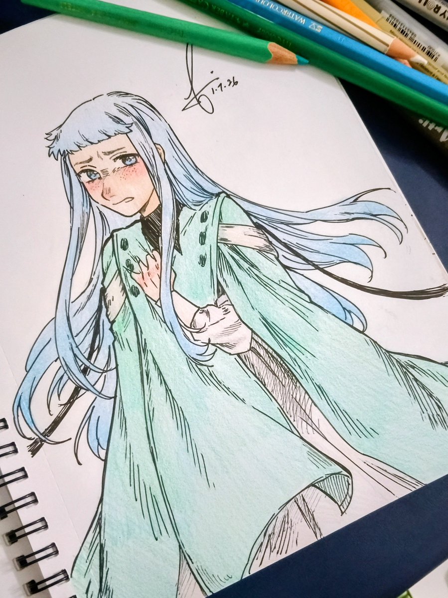 Blueshade012's tweet photo. Richeh🩵 shes so precious
#WitchHatAtelier #wha #Δ帽子 #richeh https://t.co/42FnrfyGGX