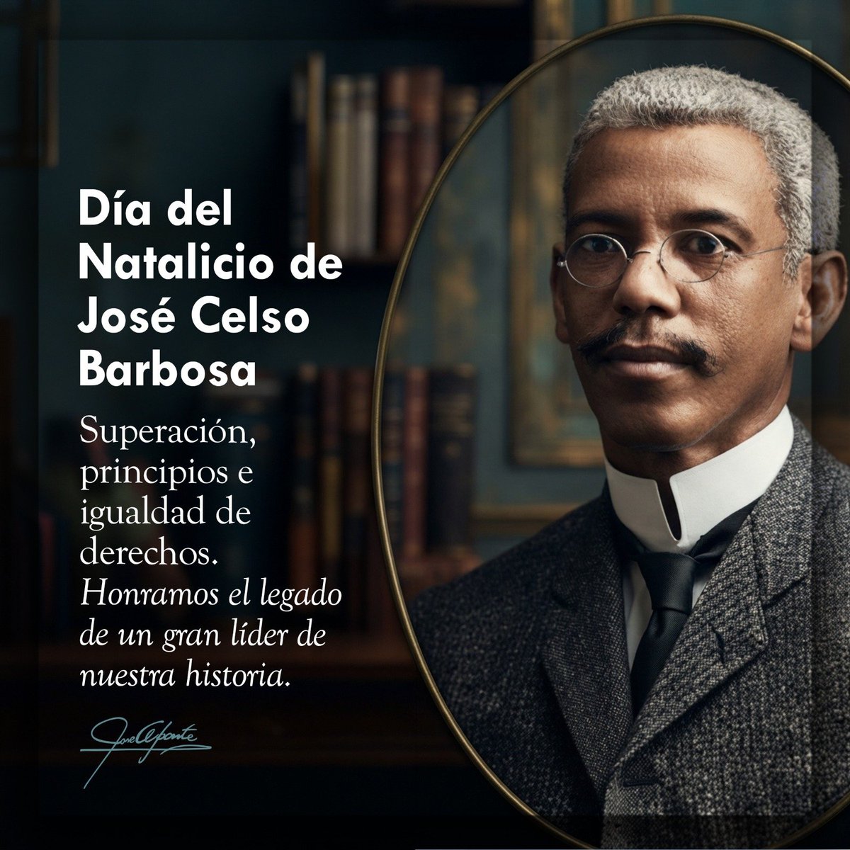 JoseAponte51's tweet photo. Sigamos su ejemplo trabajando con firmeza por el futuro que nuestro pueblo merece. #Estadidad #BarbosaVive https://t.co/7MBii7Fh7E