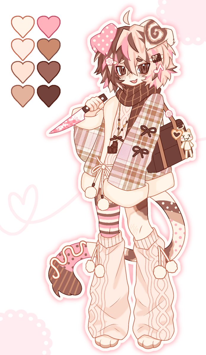 Starb0rnn_'s tweet photo. Neapolitan Yandere !! >_< https://t.co/xwhVM0utAz