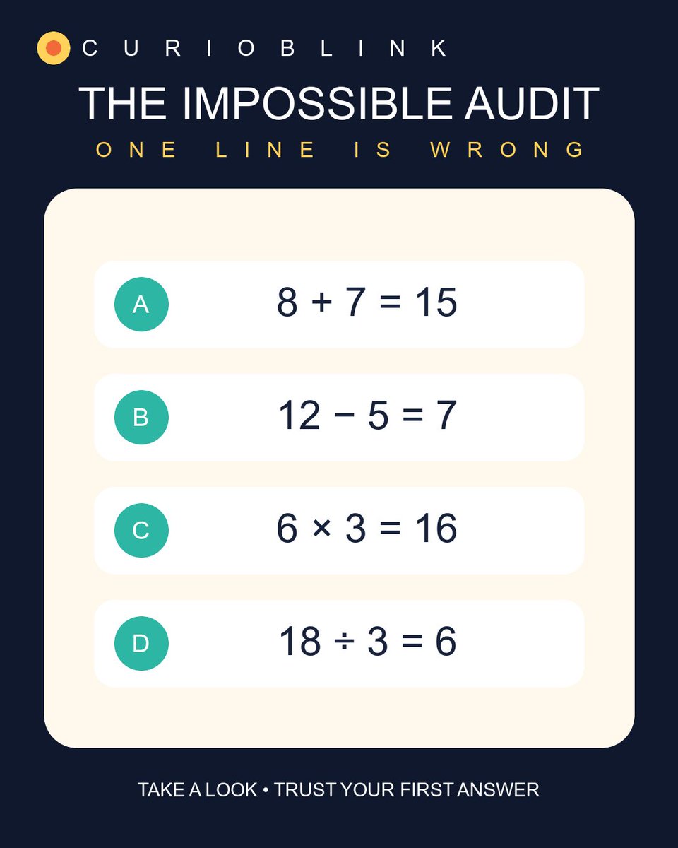 CurioBlink's tweet photo. The title sounds serious. The mistake is not—which line is wrong? https://t.co/XCECECl2Nq