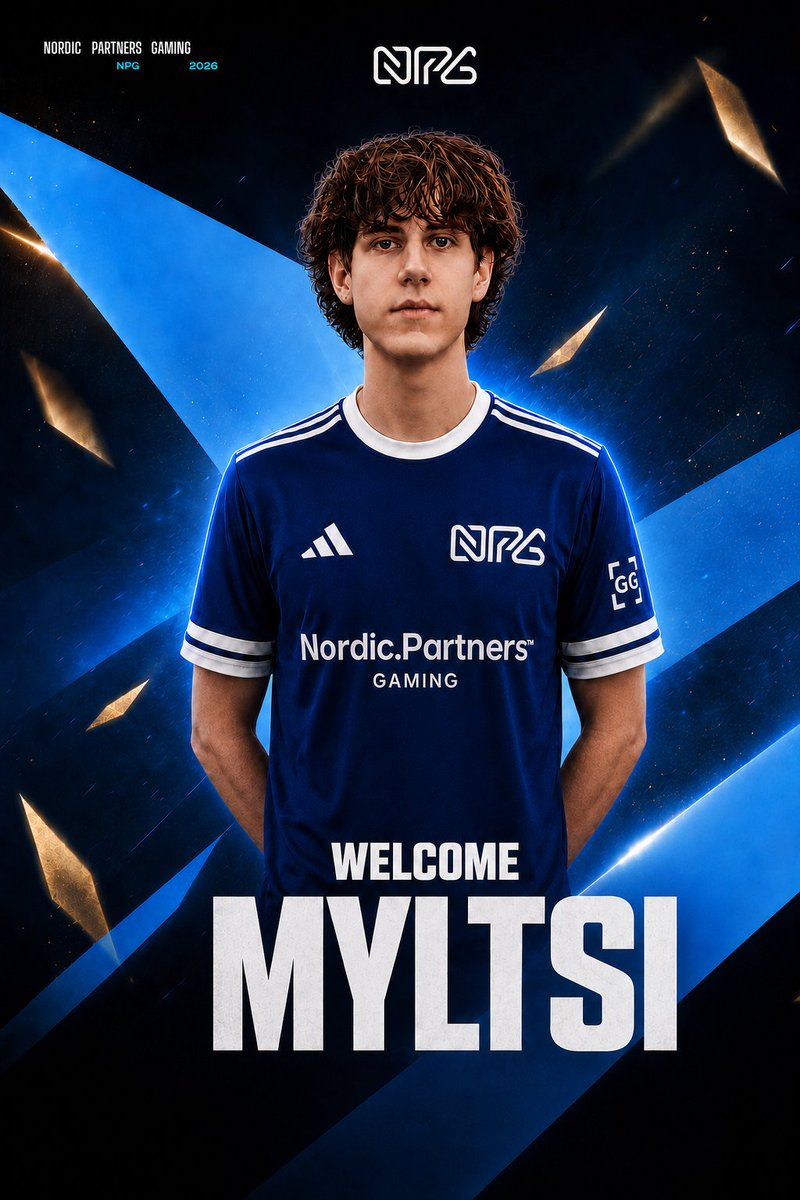 NPGCS2's tweet photo. We signed the finnish giant @myltsii 🇫🇮.

#BuiltToCompete https://t.co/TNqUhDhSUi