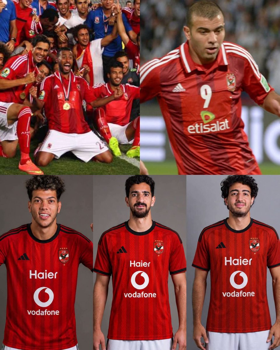 FahmiELSeady's tweet photo. أديداس إستوحت تصميم تيشرت الأهلي الجديد من تيشرت 2014 اللى كسبوا بيه الكونفيدرالية 😂 https://t.co/aXuishoR69