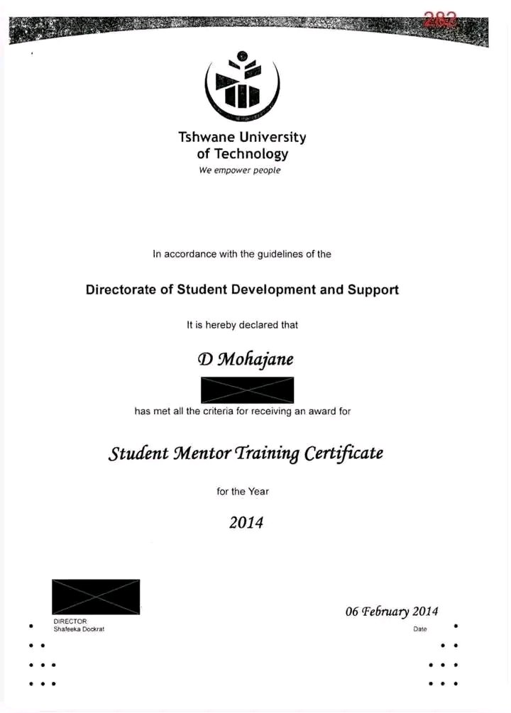 maetsebane's tweet photo. Overqualified but ARRESTED

Here are Dineo Mokwele’s qualification certificates.

Dineo Mokwele was accused of being an unqualified “tea lady” or cleaner at BMW. Madlanga Commission revealed that she is, in fact, highly qualified for the SAPS job that ultimately sent her to jail.
#MadlangaCommission