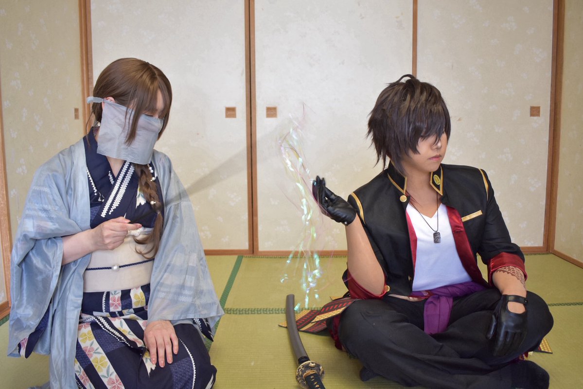 06Minmin13's tweet photo. ⚠︎ 審神者 有
Cosplay / 刀剣乱舞

百十六番

　　　チッ… しつこい 。

🌸 @ymur_yanagi 
📸 @riisa0601 https://t.co/JxPBRVslhy