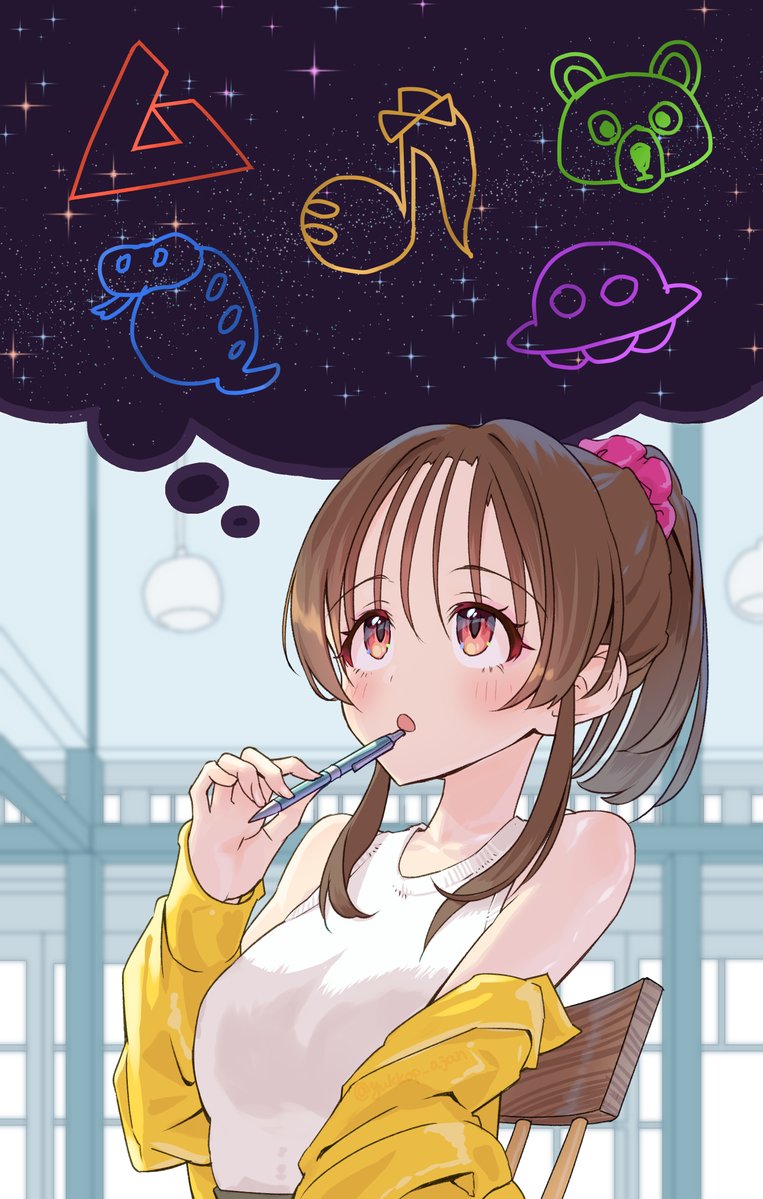 yukkop_ajan's tweet photo. ボイス搭載イヤホンのマークを考える堀裕子 https://t.co/1ds9ruhNkA