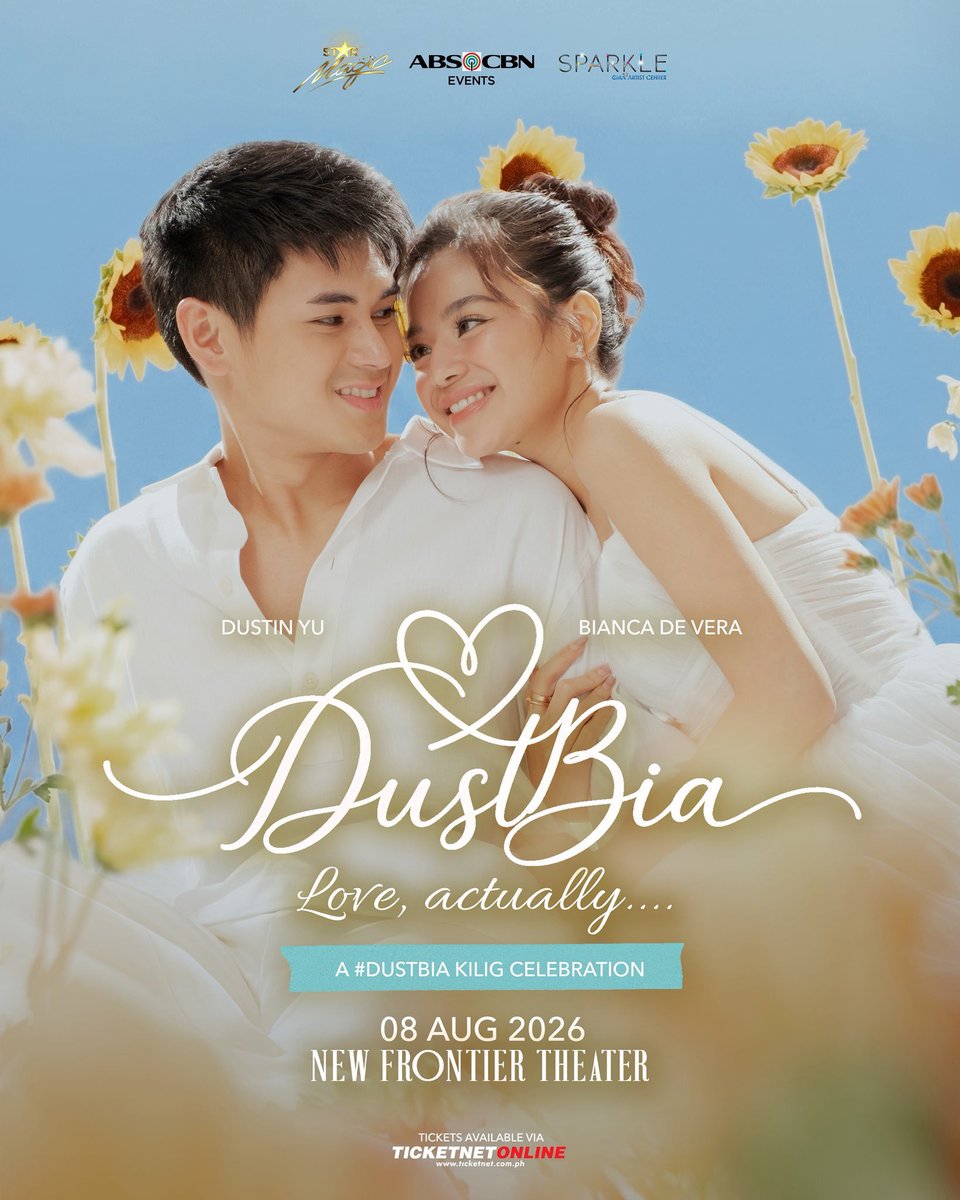 PopPlanet_'s tweet photo. Official Poster Unveiled for Dustin Yu and Bianca de Vera’s ‘DustBia Love, Actually’ Fan Concert. https://t.co/lGjF8E8RJa